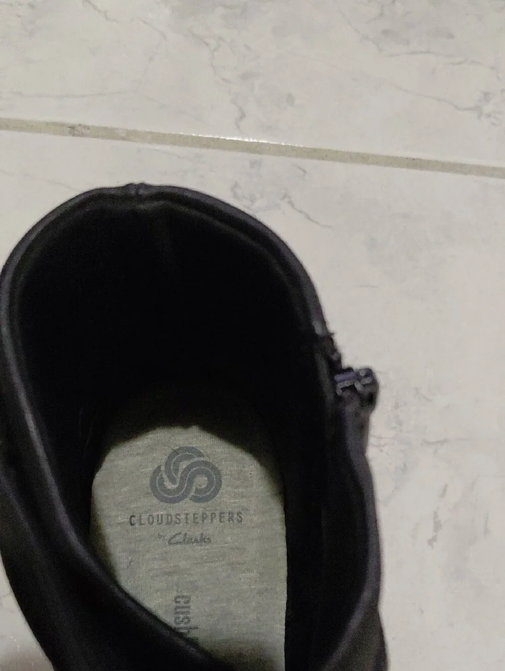 CLOUDSTEPPERS By Clarks Black Ankle Boots
